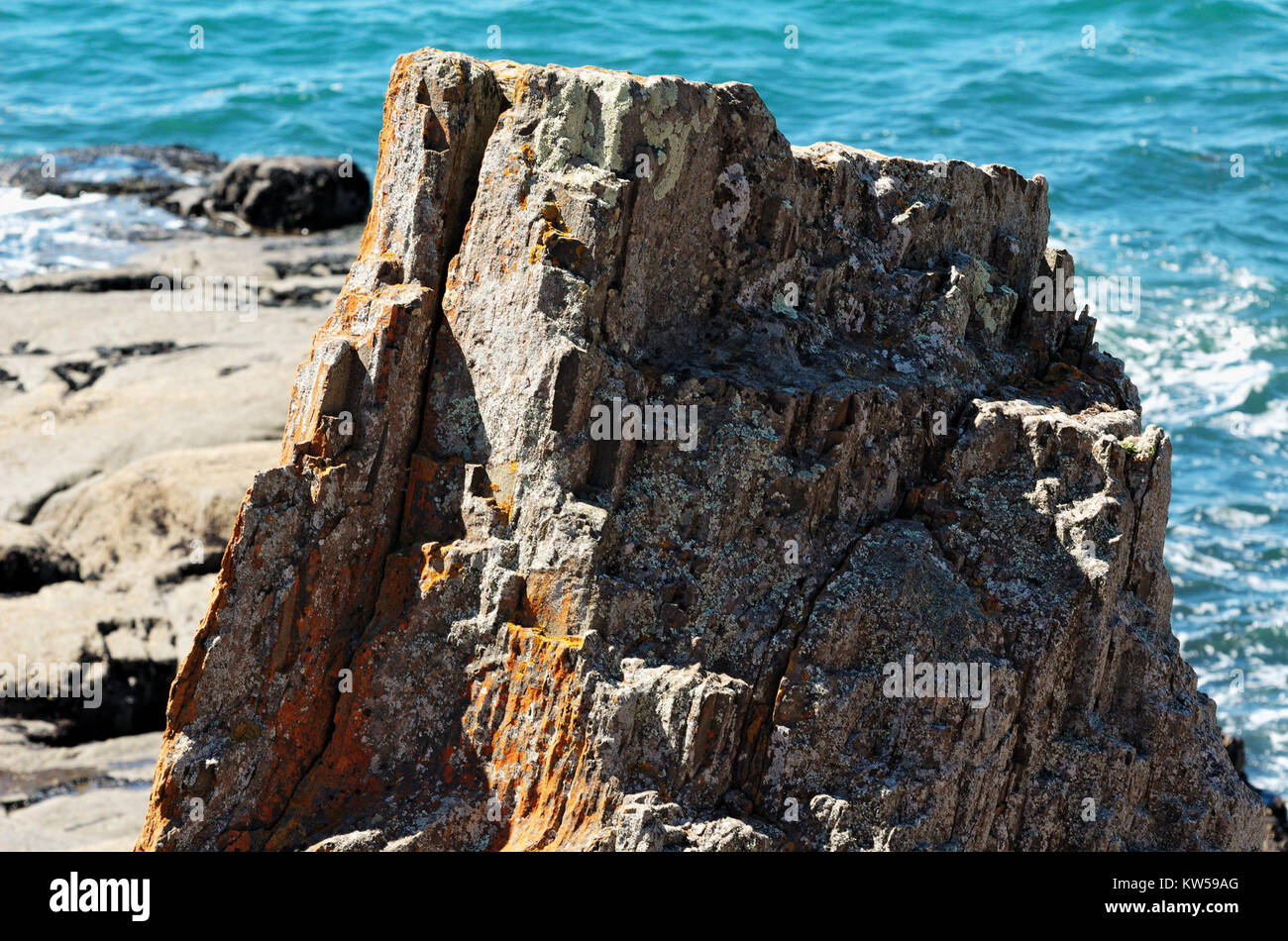 Bluff Felsen Devonport 20070310 021 Stockfoto