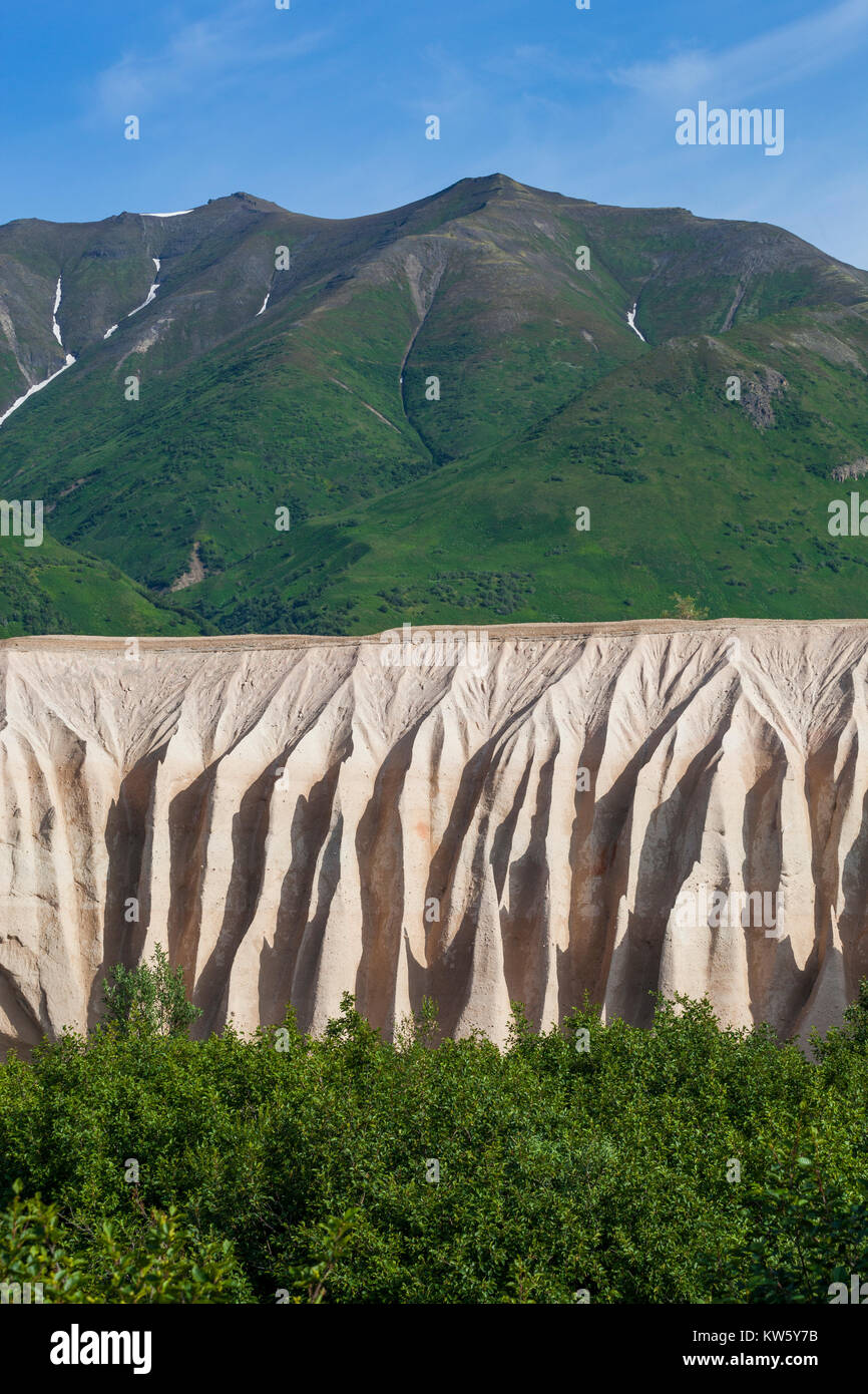 Tal der 10'000 raucht, Katmai National Park and Preserve, Alaska, USA Stockfoto