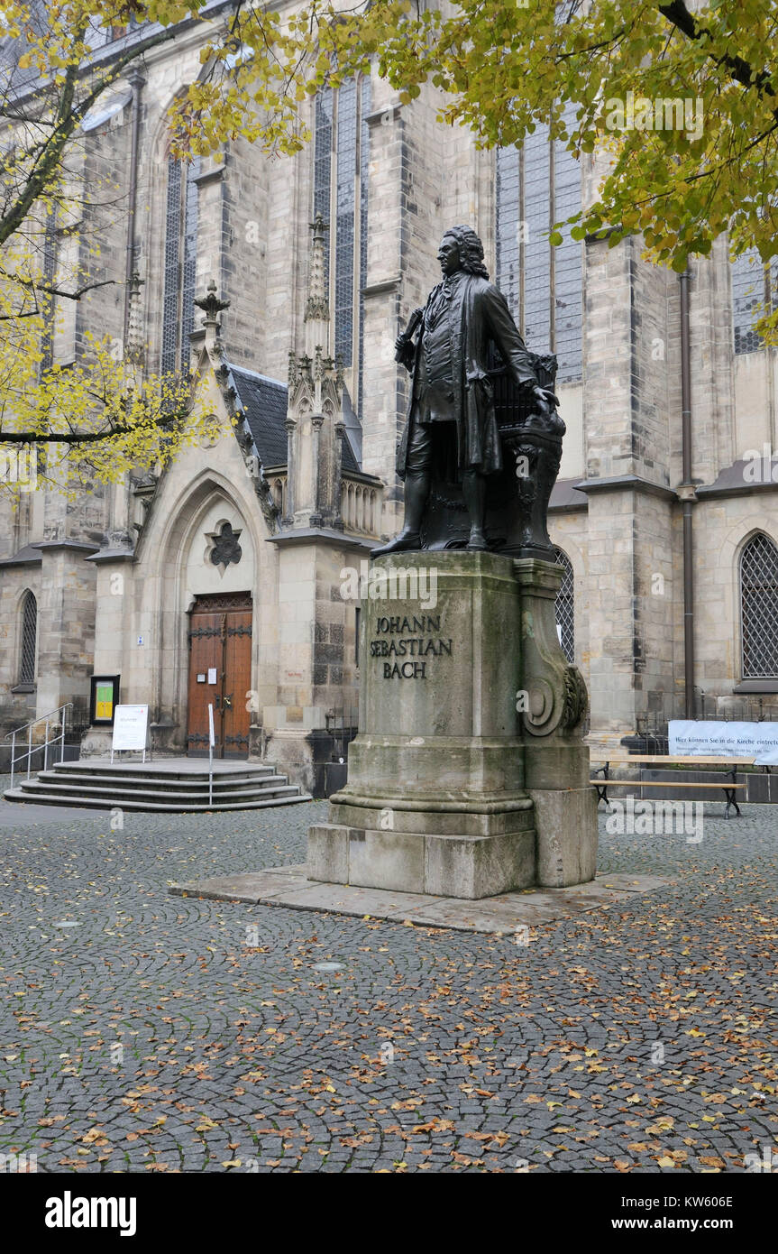 Leipzig bach Denkmal, Leipziger Bachdenkmal Stockfoto Leipzig bach Denkmal, Leipziger Bachdenkmal Stockfoto