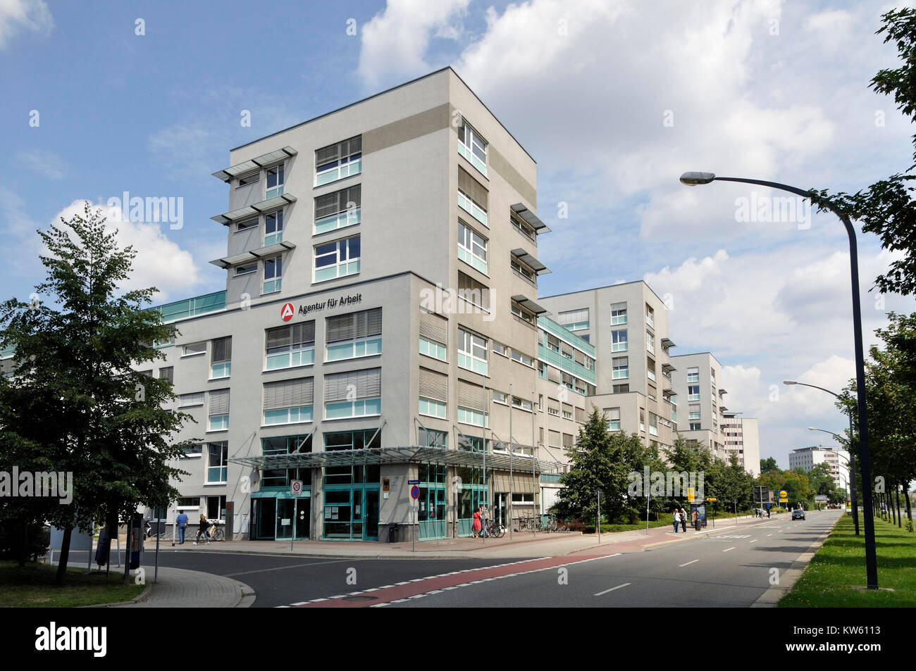 Agentur für Arbeit Dresden, Agentur fuer Arbeit Stockfoto