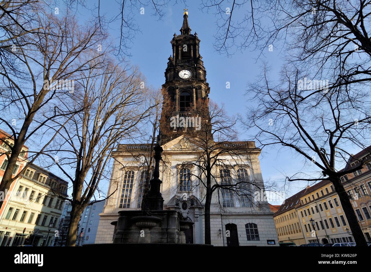 Epiphanie der Kirche, Dresden, Dreikoenigskirche Stockfotografie Alamy Epiphanie der Kirche, Dresden, Dreikoenigskirche Stockfotografie Alamy