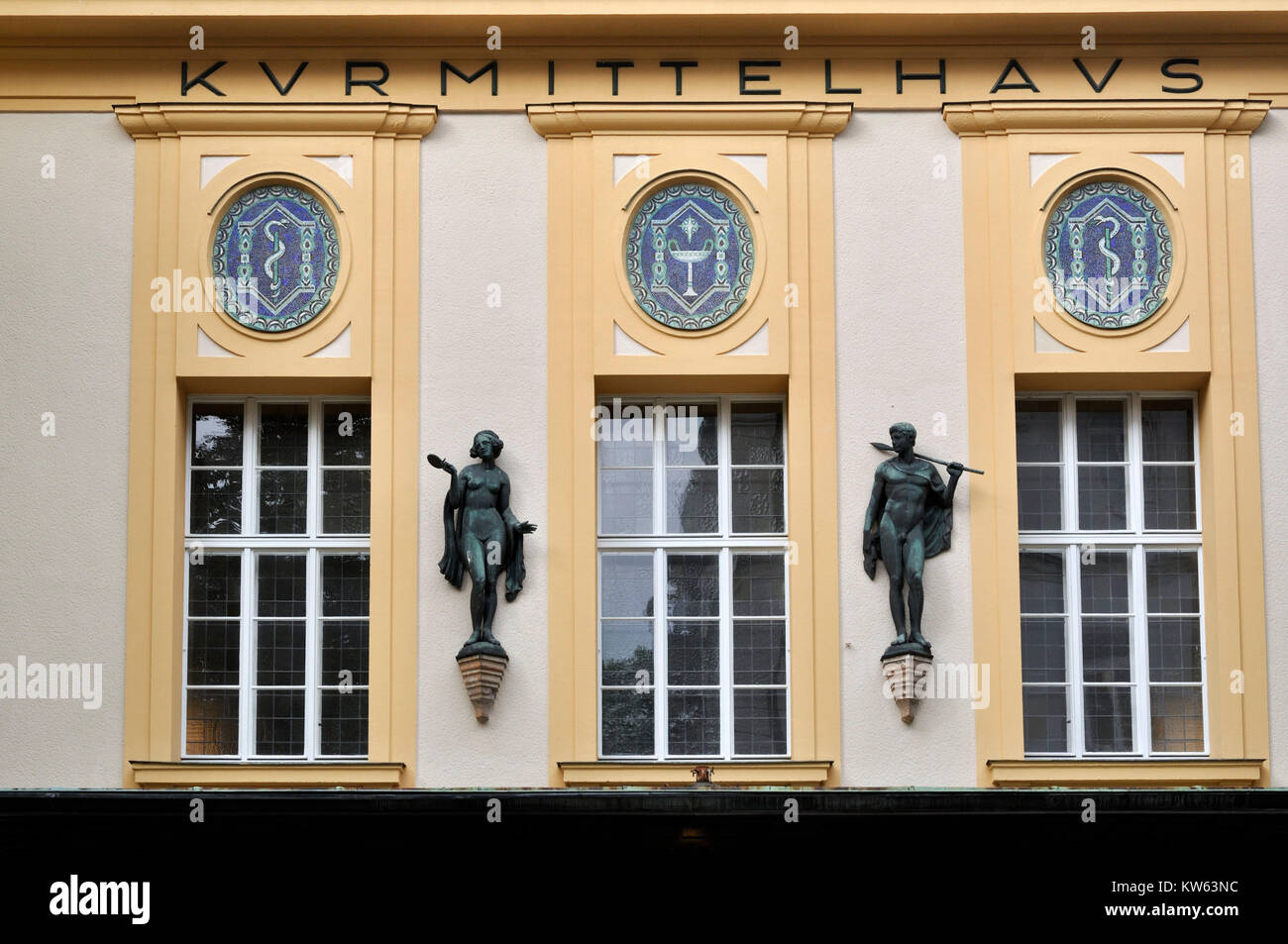 Badewanne Imperial sound Kurhaus, Bad Reichenhall Kurhaus Stockfoto