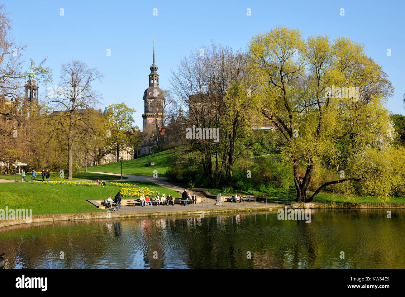 Dresden Schloss Im Stadtpark Stockfotos und bilder Kaufen Alamy