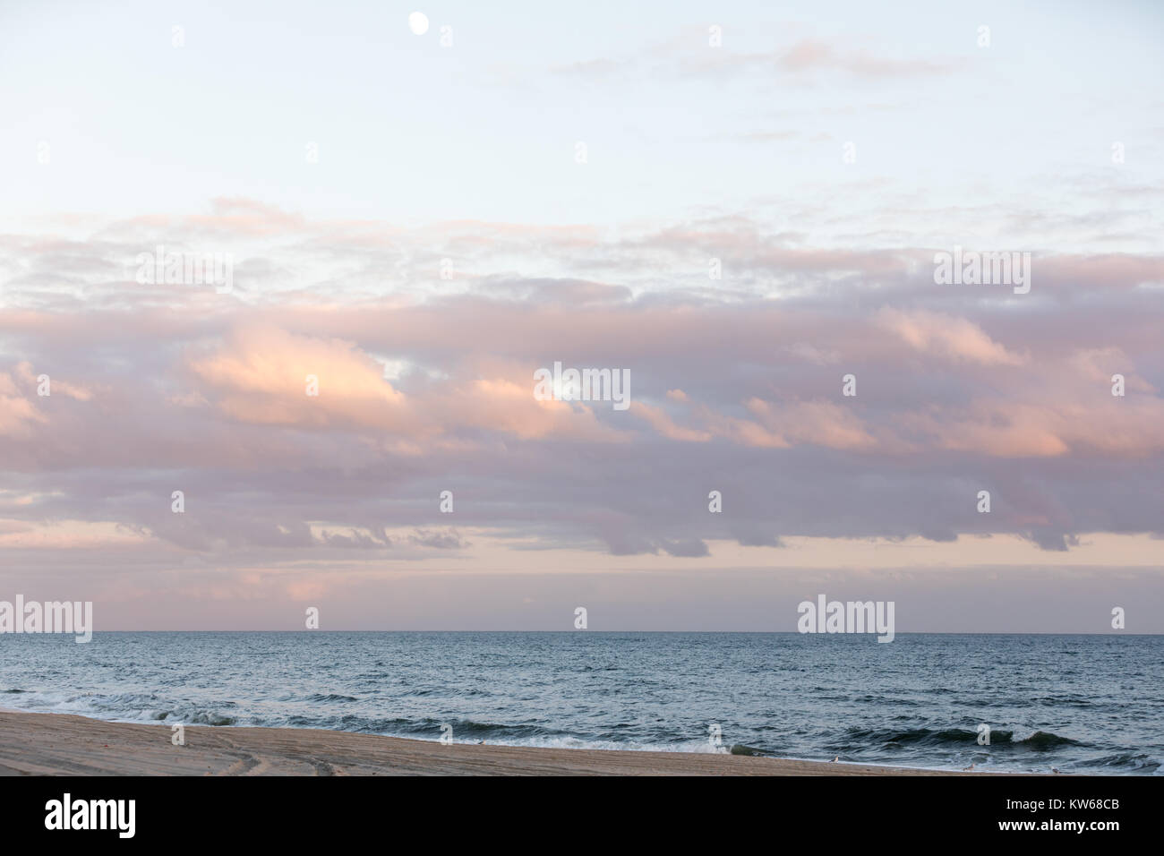 Blick auf den Atlantik in East Hampton, New York Stockfoto