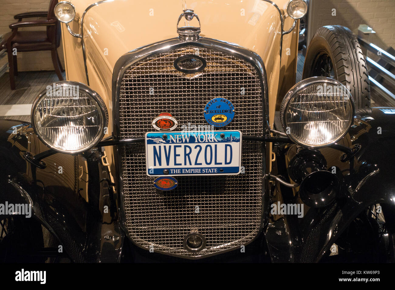 Saratoga Saratoga Automobile Museum NY Stockfoto