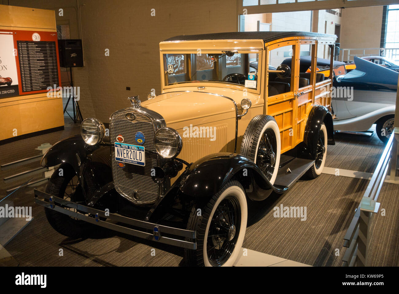 Saratoga Saratoga Automobile Museum NY Stockfoto