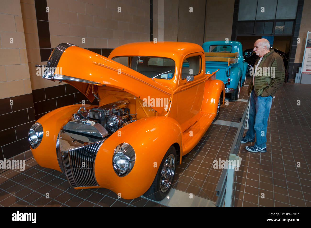 Saratoga Saratoga Automobile Museum NY Stockfoto