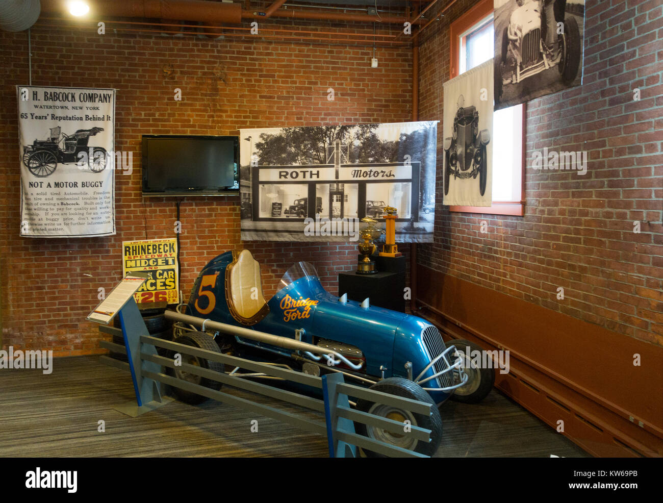 Saratoga Saratoga Automobile Museum NY Stockfoto