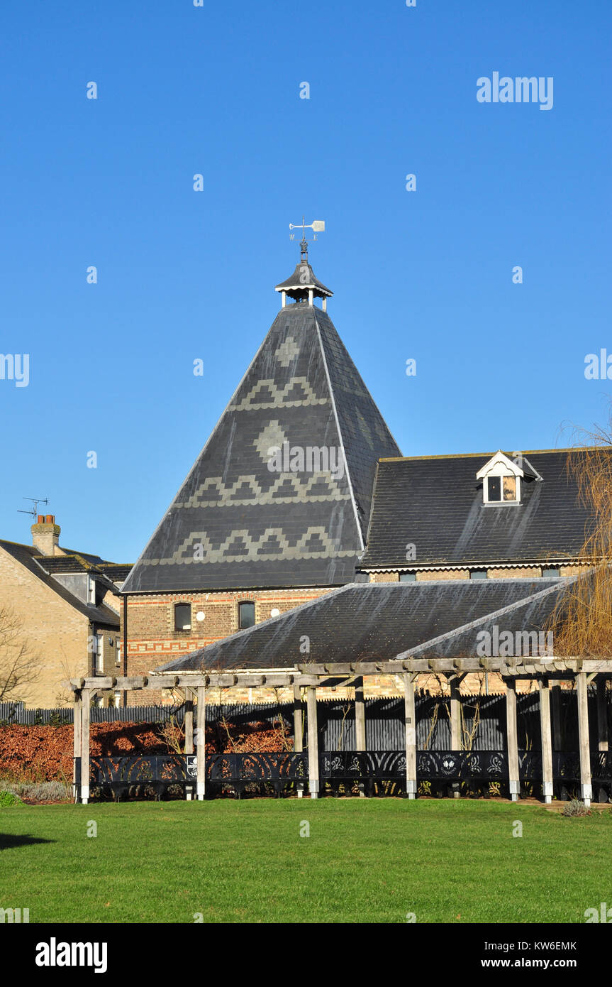 Die alten Maltings, Ely, Cambridgeshire, England, Vereinigtes Königreich Stockfoto