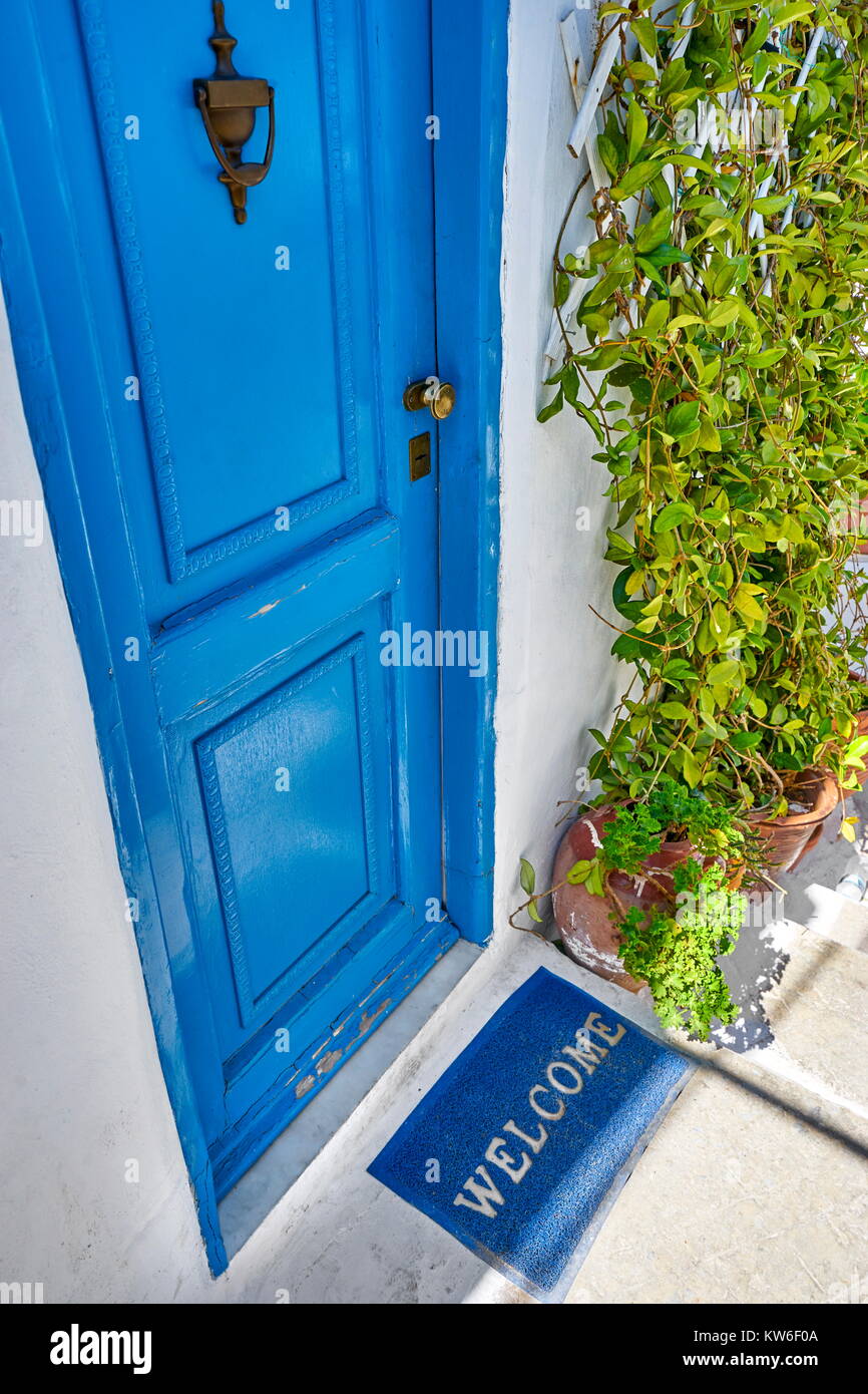 Anafiotika Viertel unter der Akropolis, Athen, Griechenland