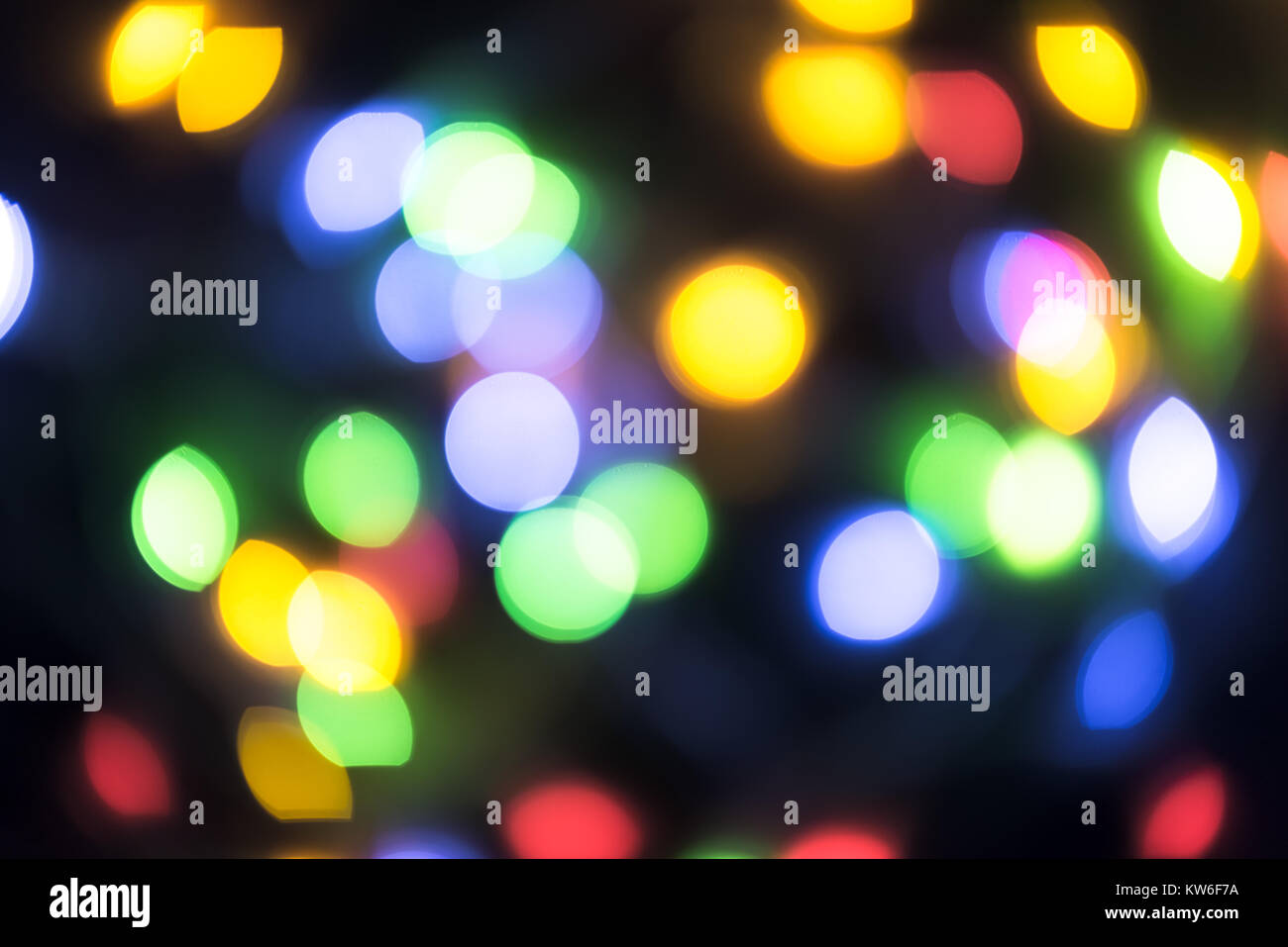 Abstrakte verwischt Weihnachten ligth Hintergrund Stockfoto