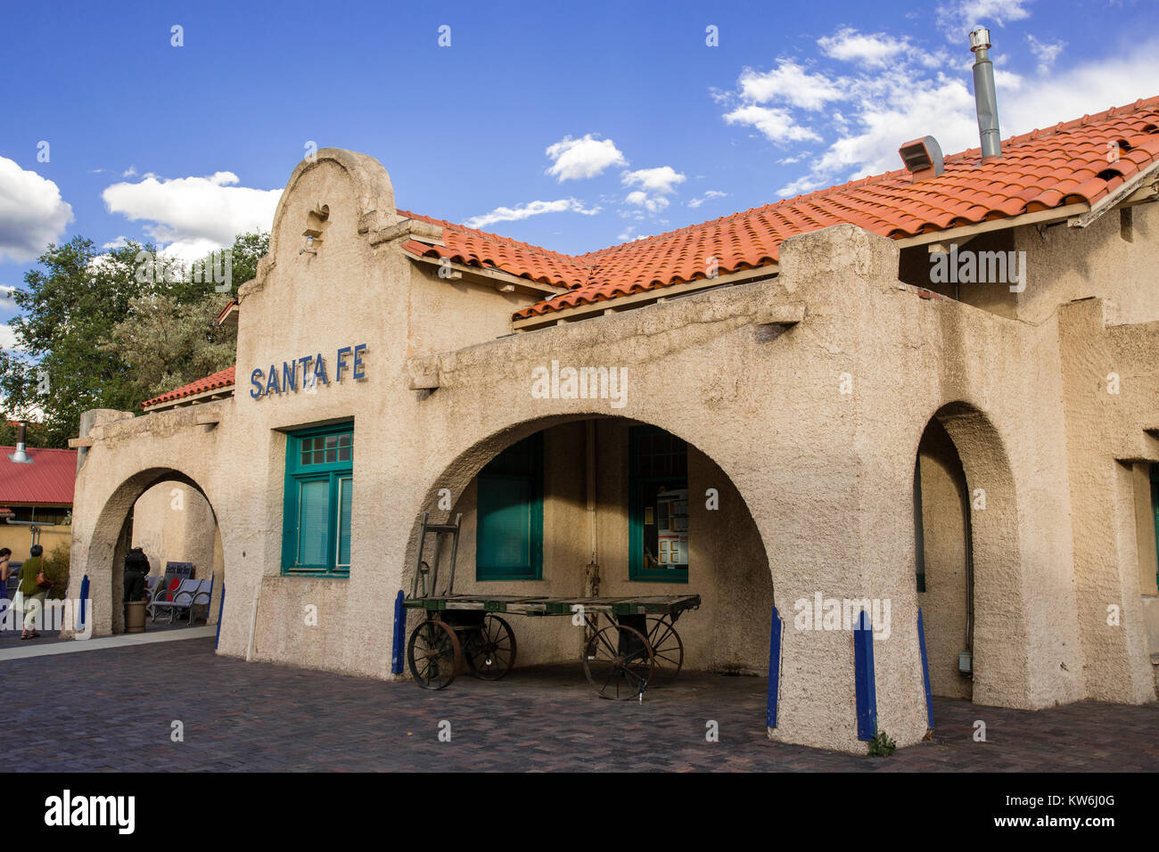 Santa Fe Leipzig-engelsdorf, New Mexico Stockfoto