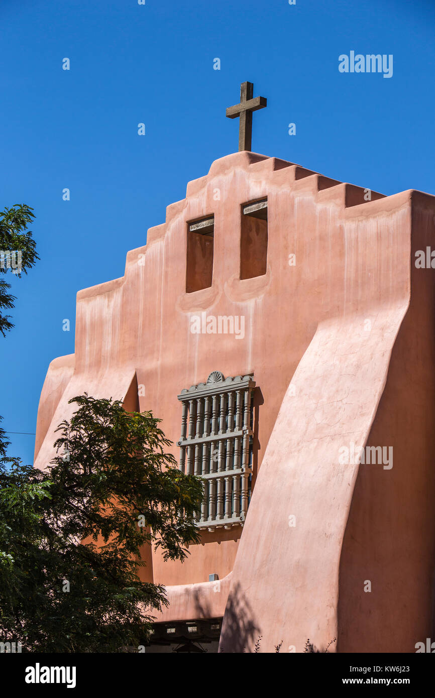 First Presbyterian Church, Santa Fe, New Mexico Stockfoto