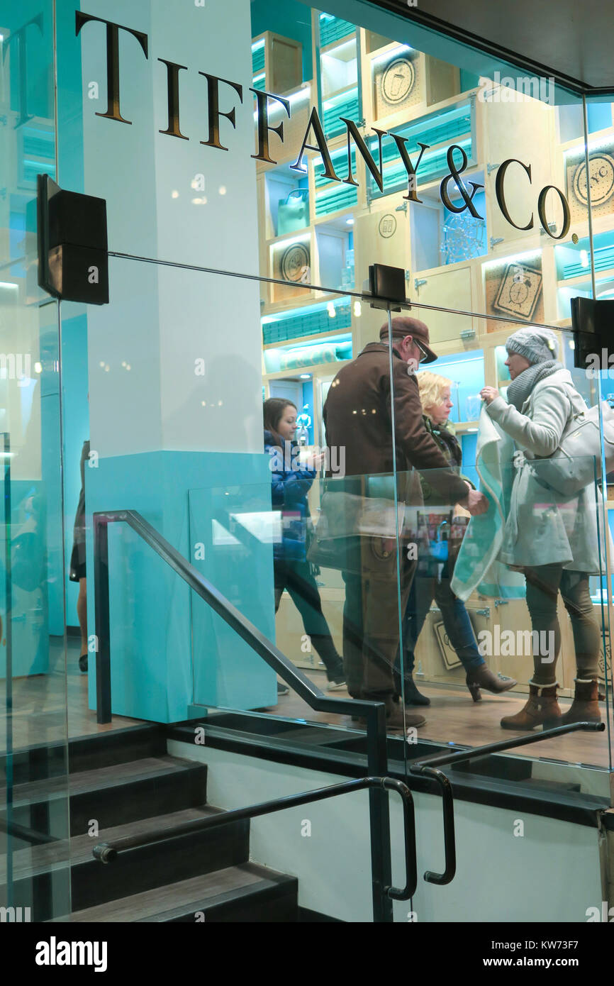 Tiffany & Co. in Grand Central Terminal, New York City, USA Stockfoto