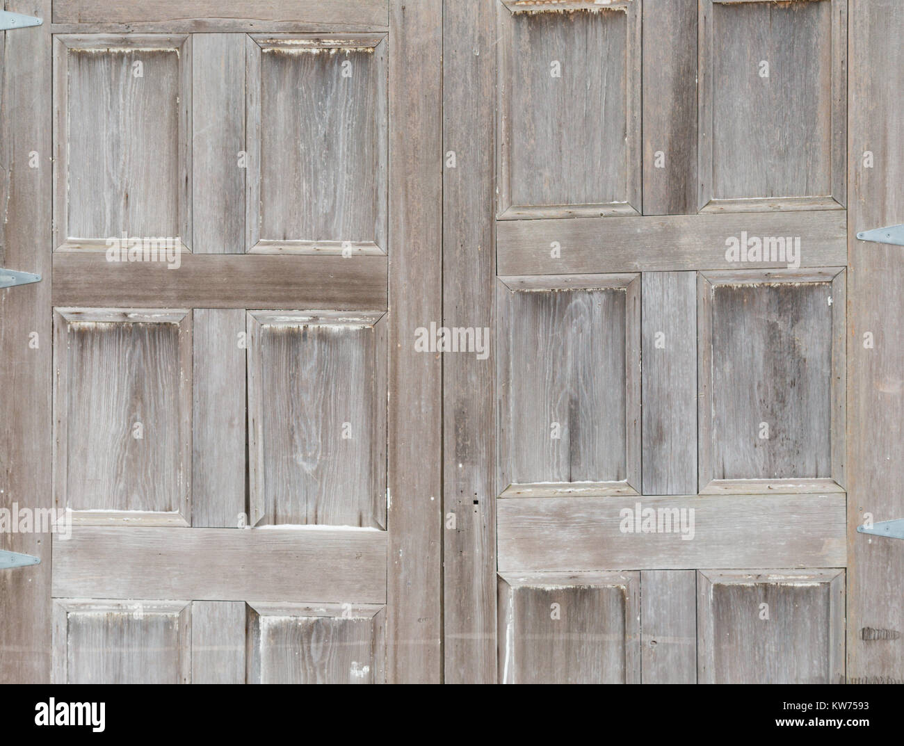 Detail Bild des alten Türen Stockfoto