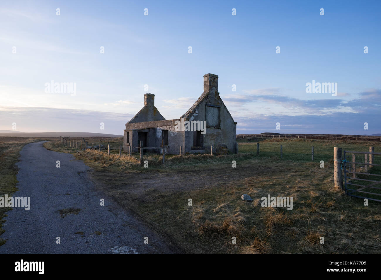 Moine Haus, Zunge, Sutherland, Schottland Stockfoto