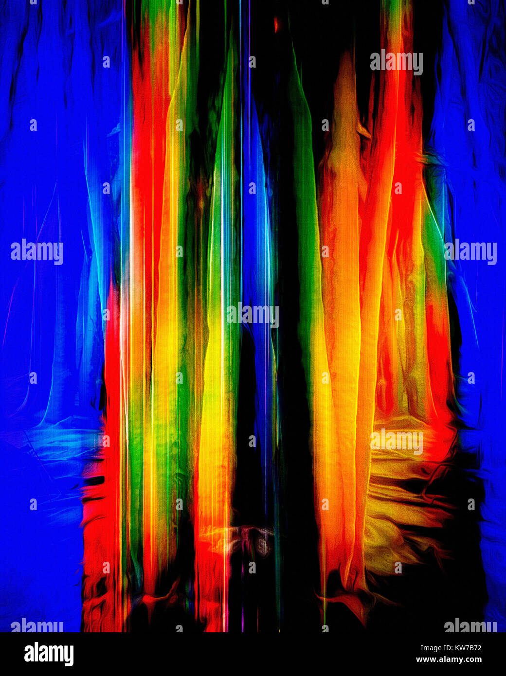 CORPORATE ART: Talk Baum Stockfoto