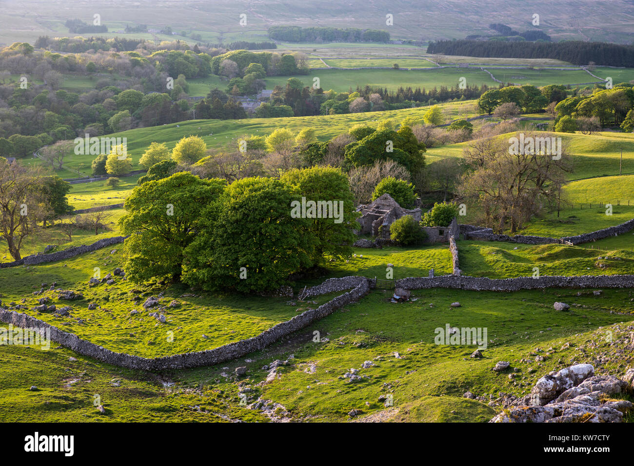 Kapelle Le Dale; Ingleton; von Southerscales; Yorkshire, UK Stockfoto