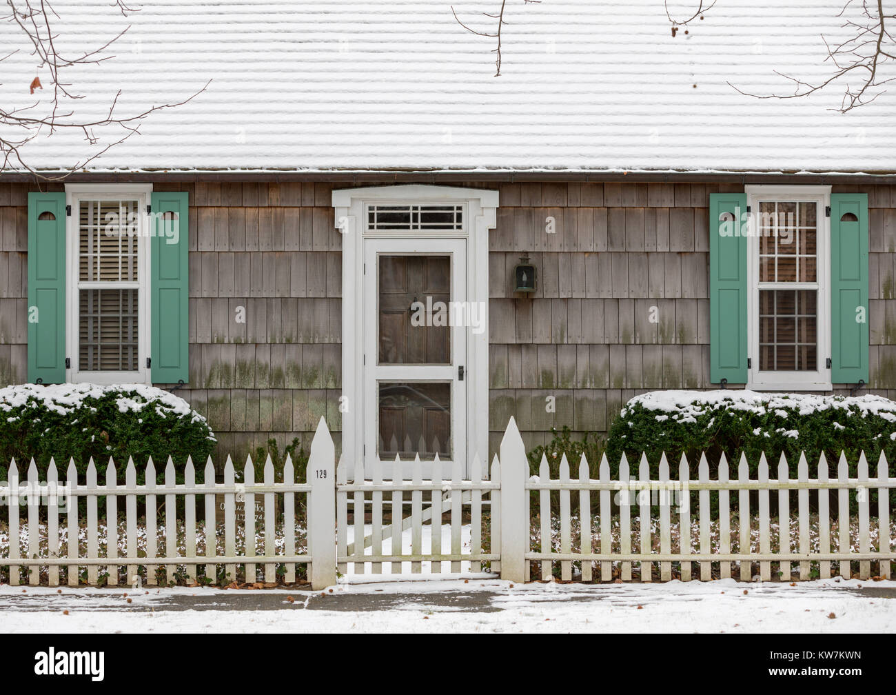 Detail einer Southampton home Stockfoto