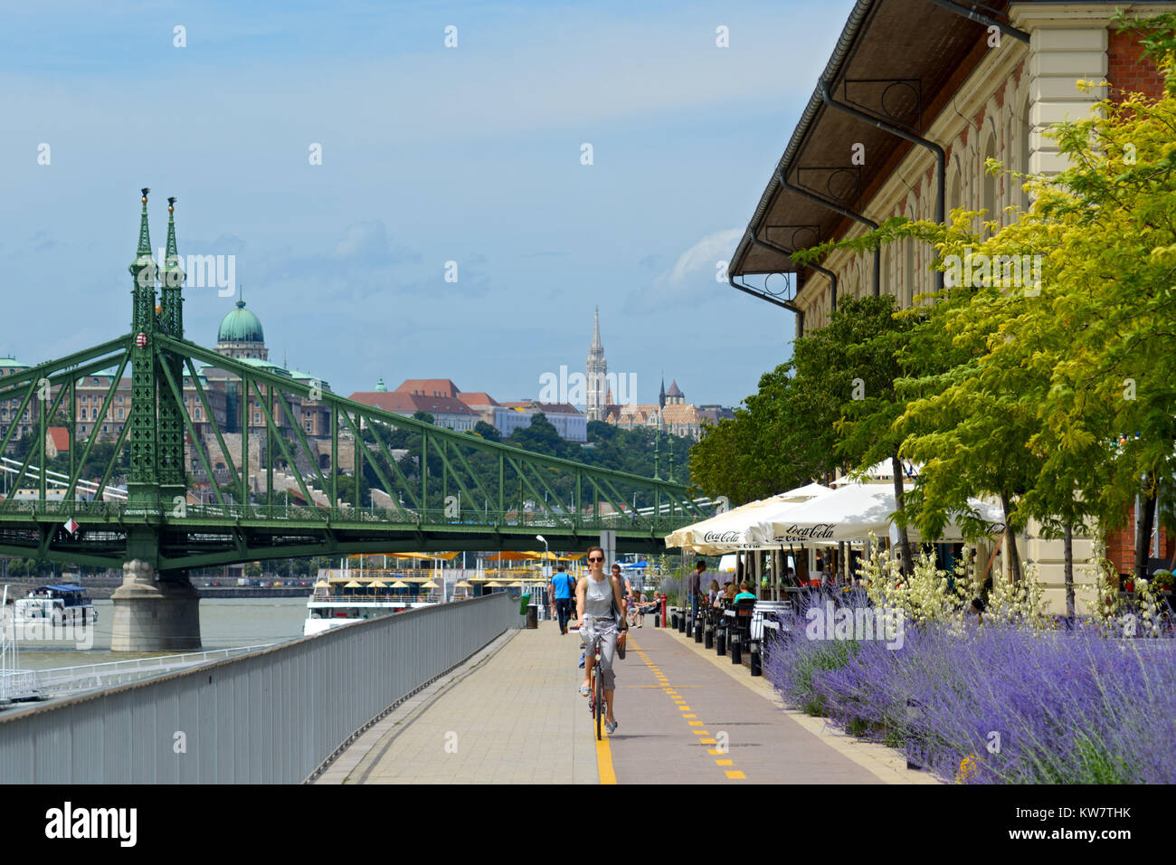 Passage Balna Zentrum in Budapest Stockfoto