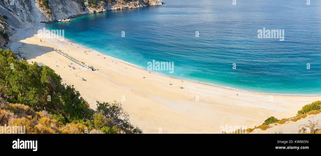 Myrtos Beach, Kefalonia (Kefalonia) Insel, Griechenland Stockfoto