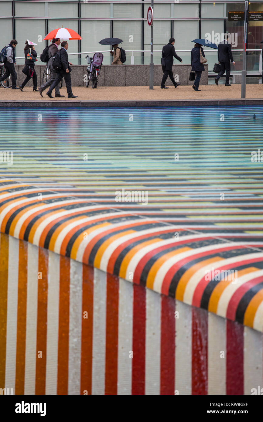 Frankreich, Hauts de Seine (92), La Defense Stockfoto