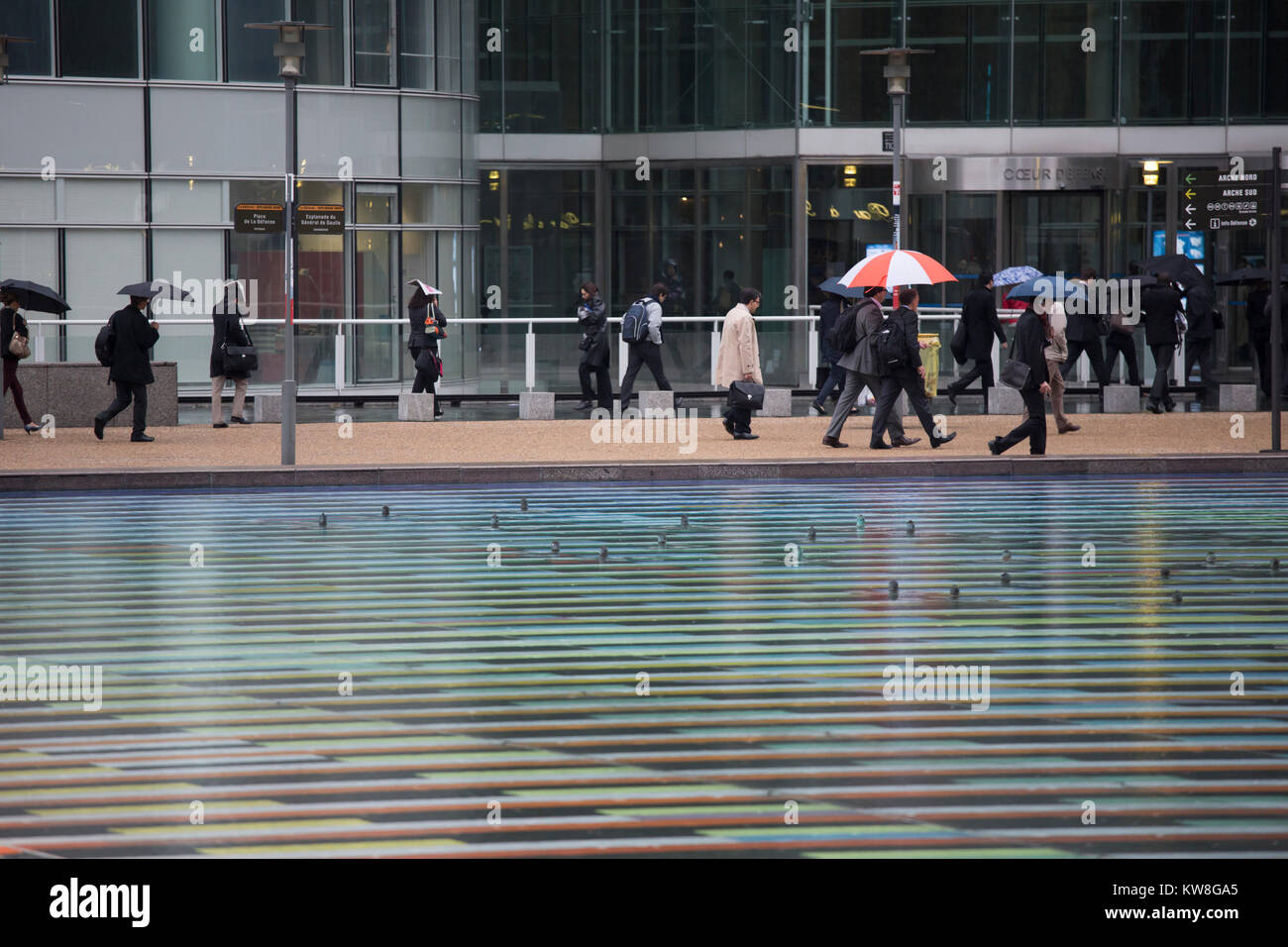 Frankreich, Hauts de Seine (92), La Defense Stockfoto