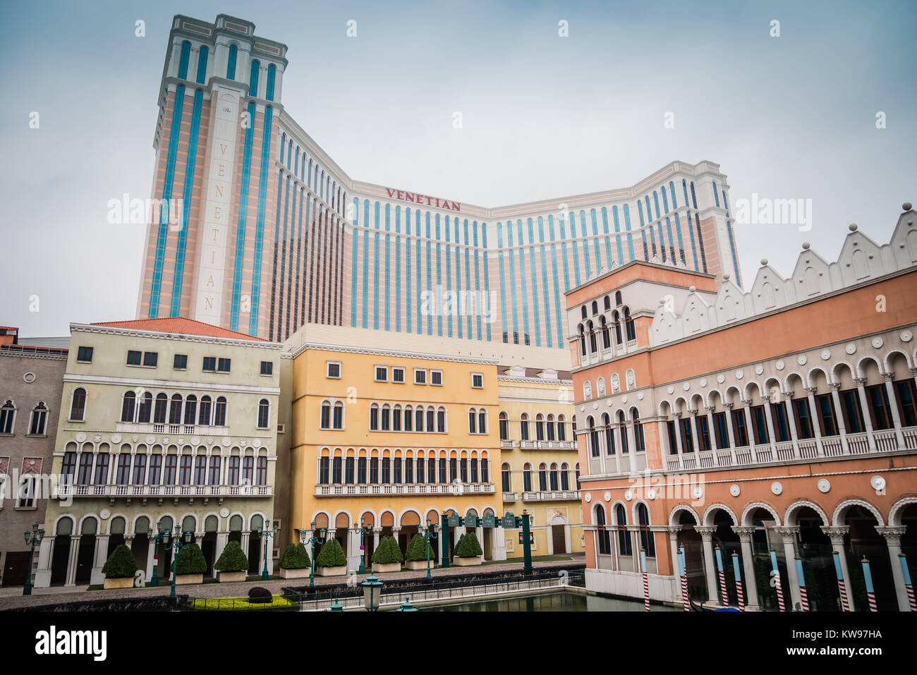 Macau Cotai Strip während des Tages Stockfoto