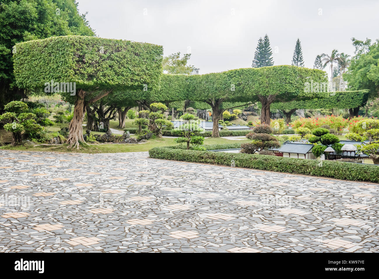 Shenzhen China Folk Culture Village Stockfoto