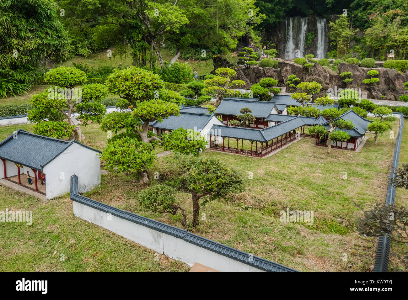 Shenzhen China Folk Culture Village Stockfoto