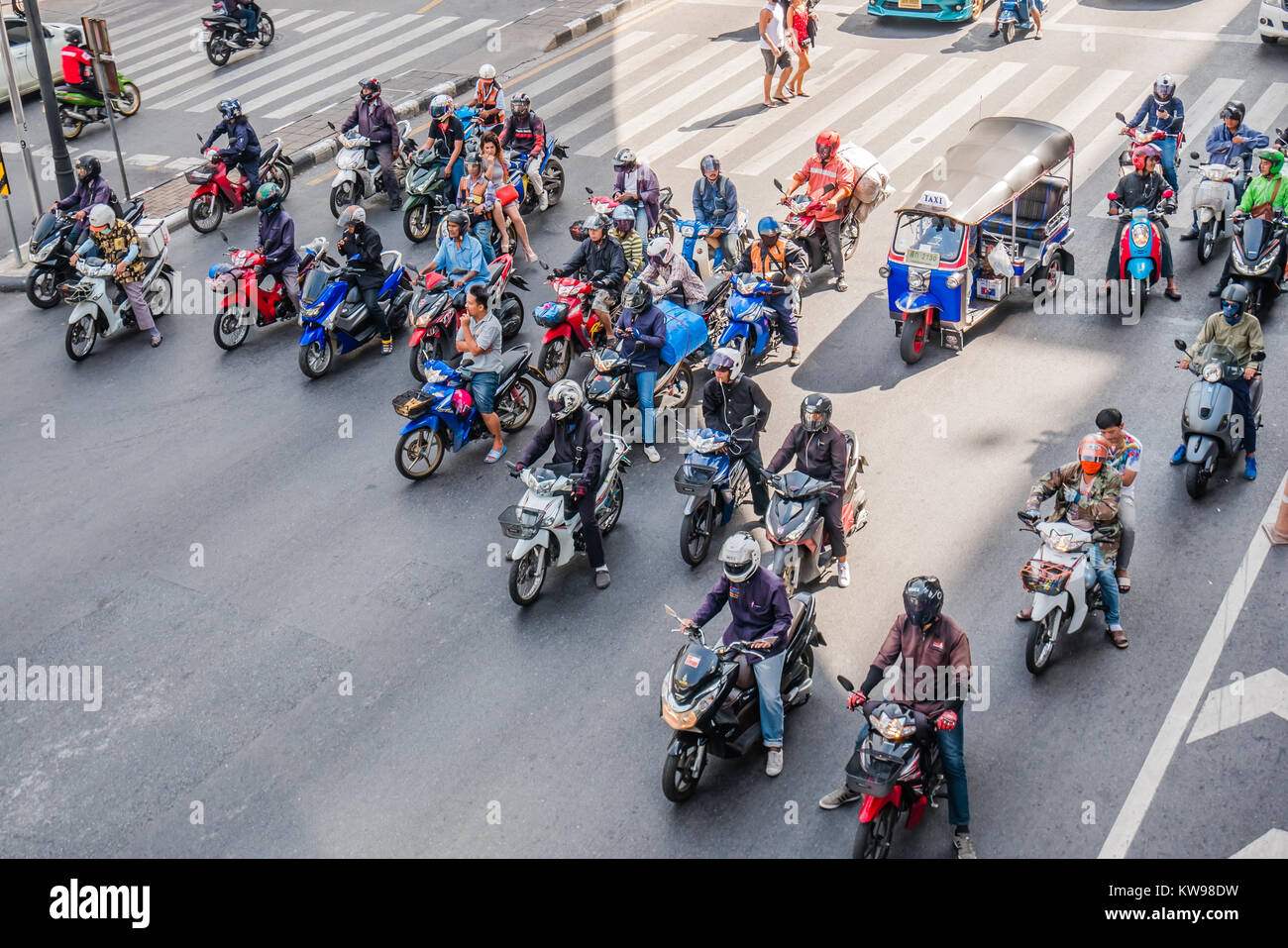 Bangkok Staus Stockfoto