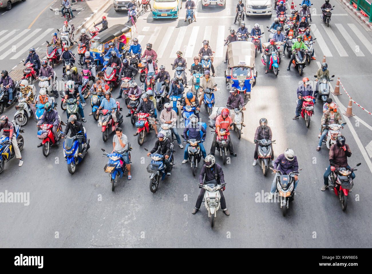 Bangkok Staus Stockfoto