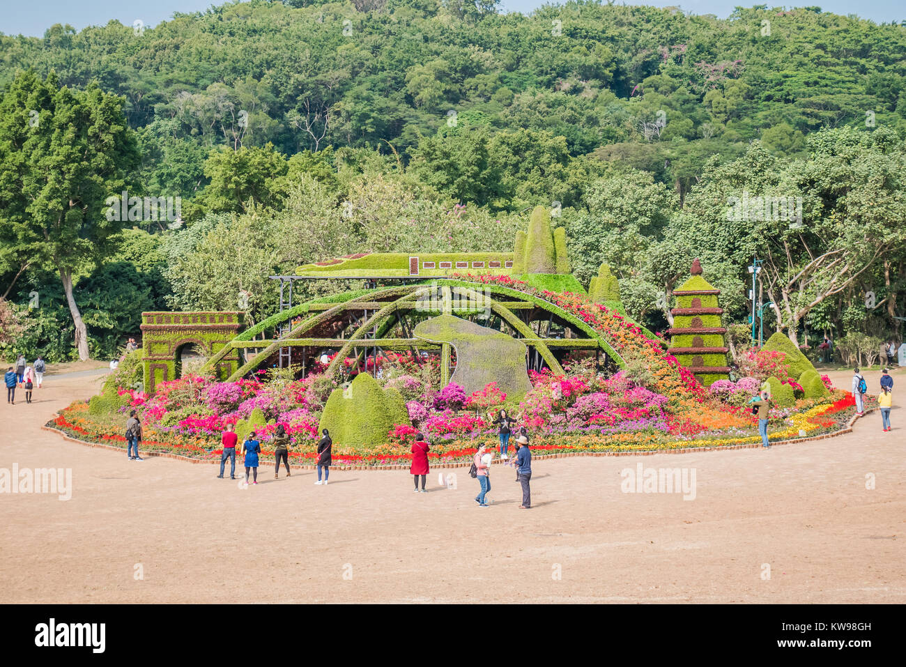 Shenzhen Lianhuashan Park Stockfoto