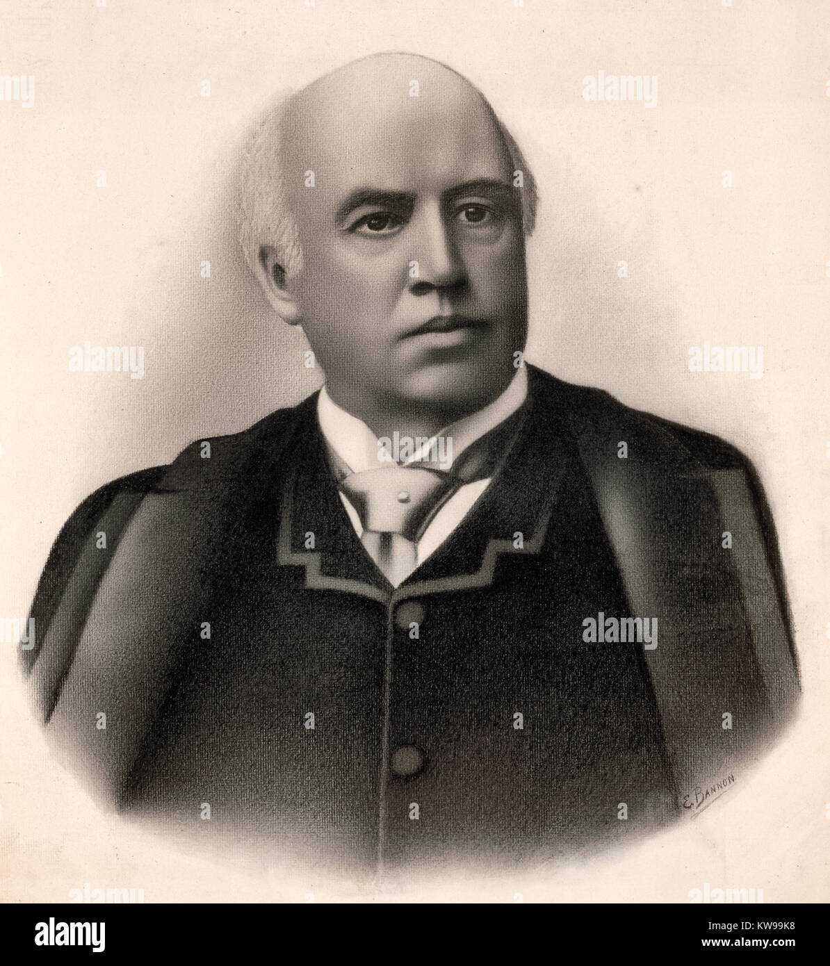 Amerikanische Redner Robert G. Ingersoll, ca. 1880 Stockfoto