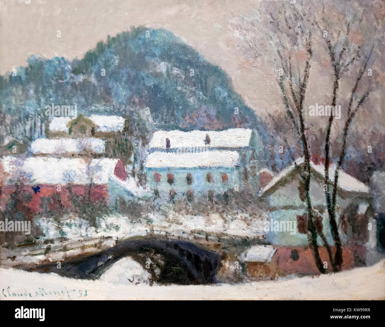 Claude Monet: oberweidbach, Norwegen" (1895) Stockfoto