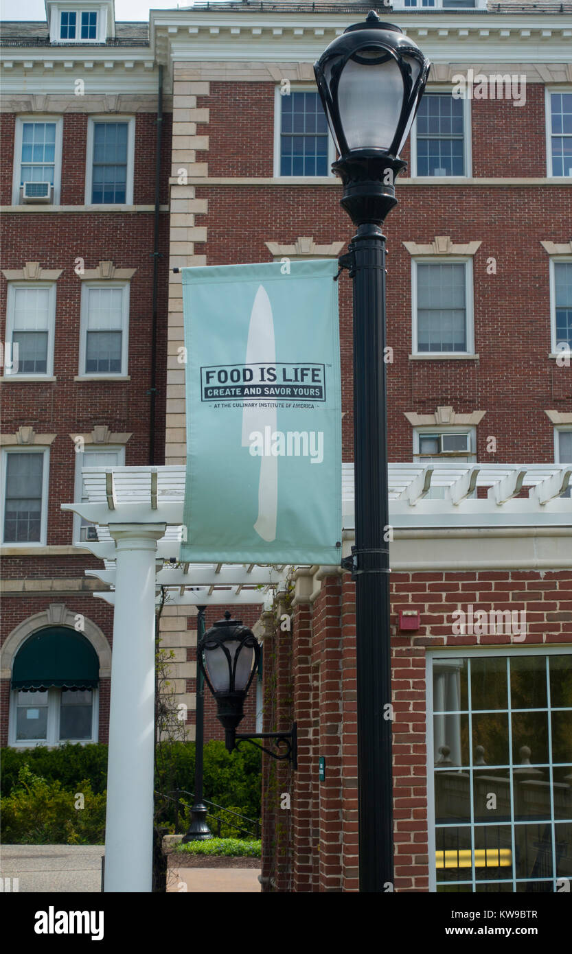 Culinary Institute of America Hyde Park NY Stockfoto