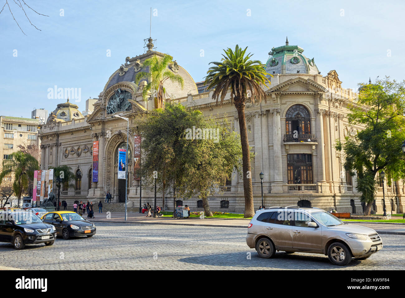 Museo de Bellas Artes (Museum der schönen Künste), Santiago, Chile, Südamerika Stockfoto