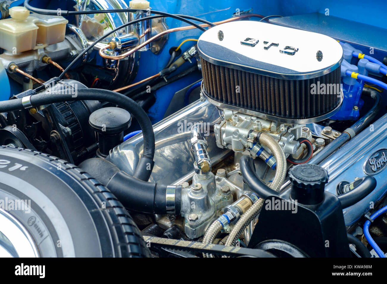 Ford GTC Motor Stockfoto