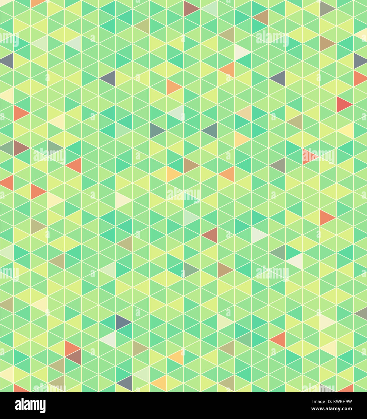 Eine Illustration der abstrakten retro Dreiecke Muster Hintergrund. Vector EPS 10 zur Verfügung. Stockfoto