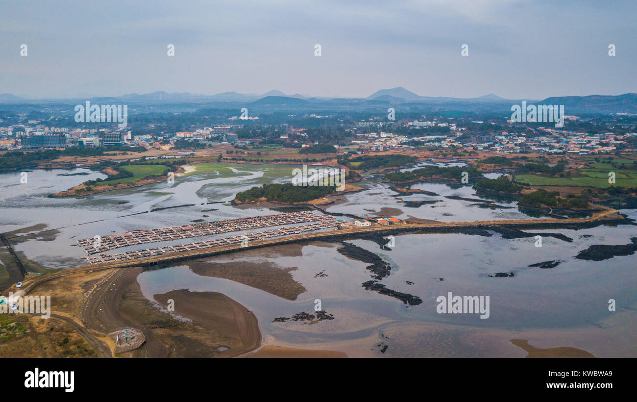 Seongsan Ilchulbong, Jeju Island, South Korea Stockfoto