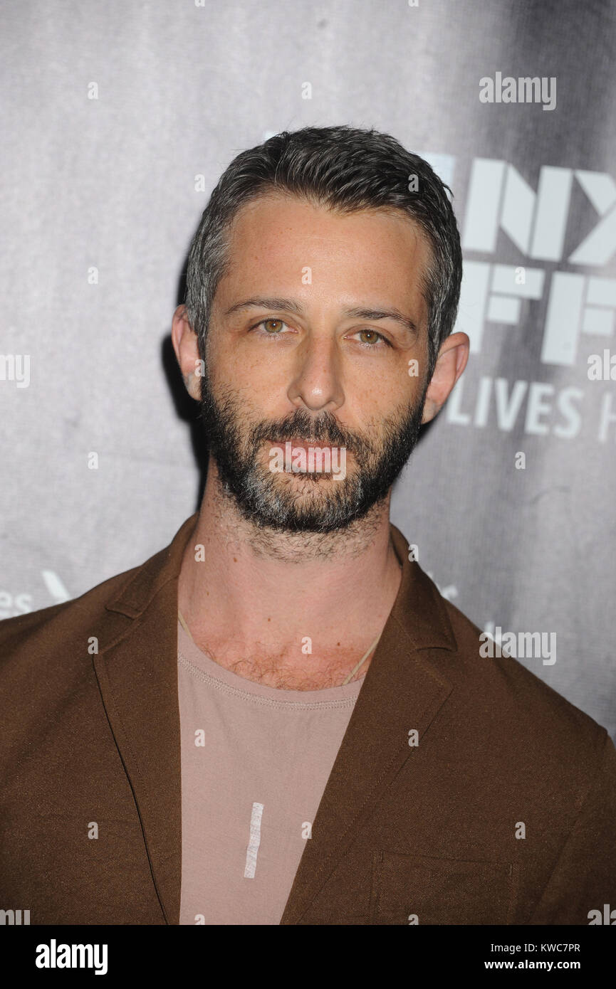 NEW YORK, NY - 04 Oktober: Jeremy Strong besucht die "inhärenten Vice' Herzstück Gala Präsentation & Weltpremiere während der 52 New York Film Festival in der Alice Tully Hall am 4. Oktober 2014 in New York City People: Jeremy Strong Stockfoto