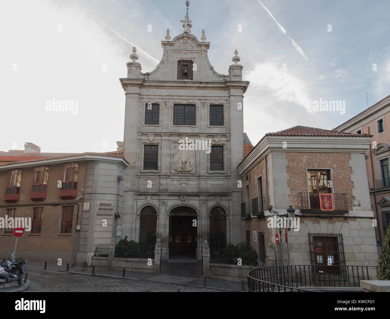 Iglesia Catedral Castrense Madrid Spanien Stockfotografie Alamy