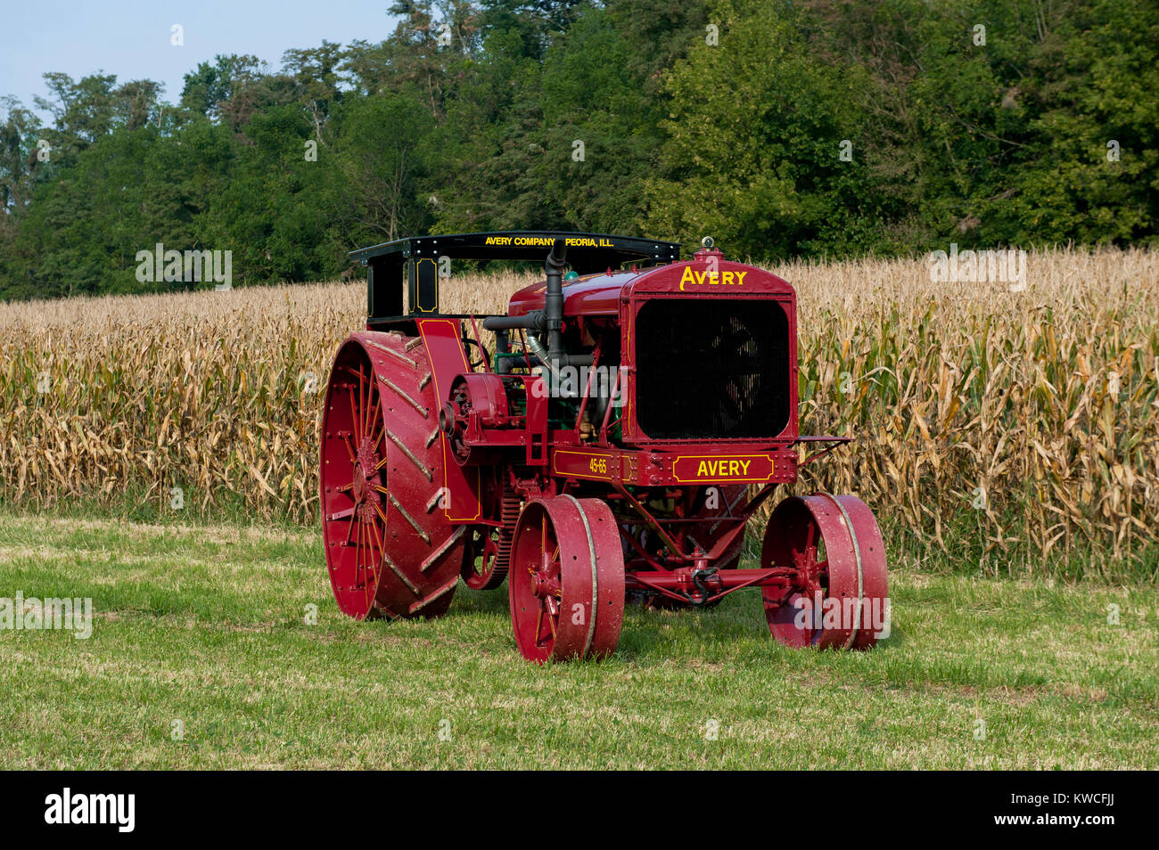 1923 AVERY MODELL 45-65 Traktor vollständig wiederhergestellt Stockfoto
