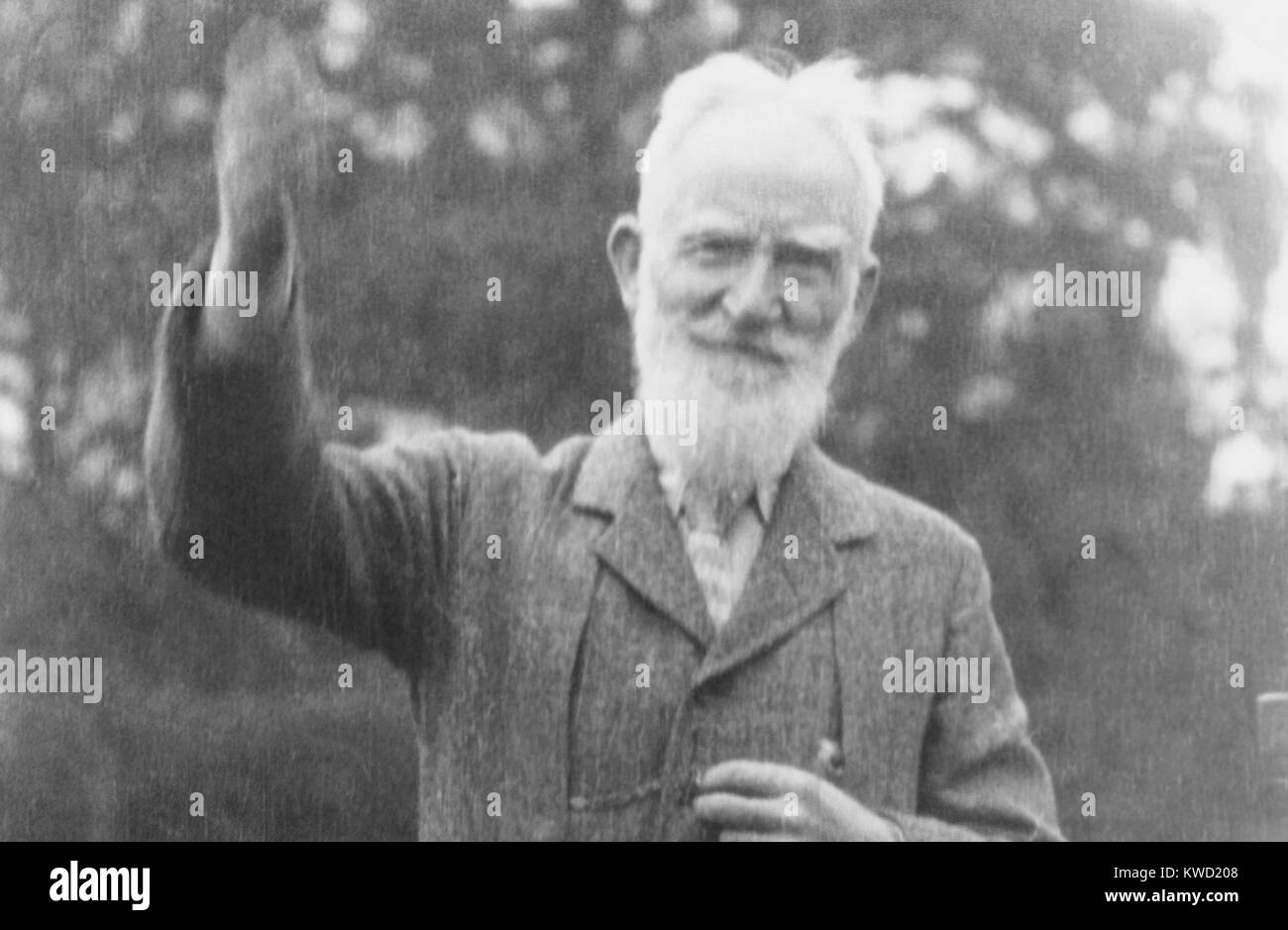 George Bernard Shaw, 1920 s Stockfoto