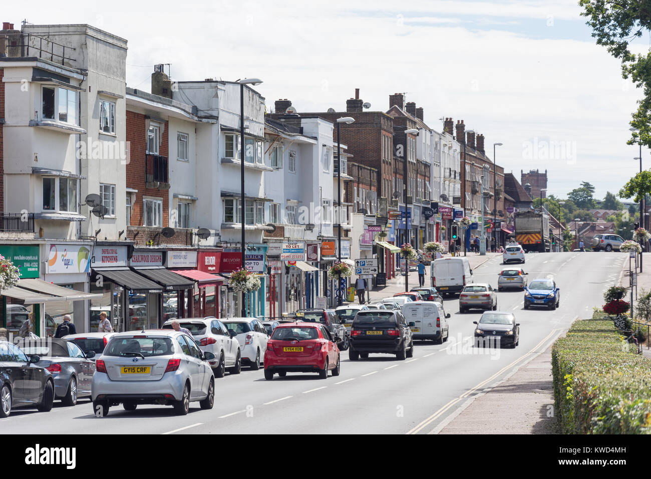 South Road, Haywards Heath, West Sussex, England, Vereinigtes Königreich Stockfoto