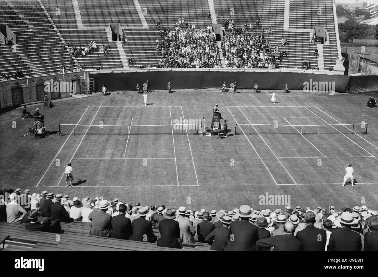 Geschichte des tennis der frauen Fotos und Bildmaterial in hoher