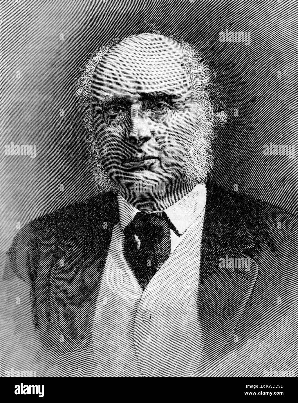 Portrait von James Plaisted Wilde Herr Penzance, erster Baron PENZANCE Richter - Jahr: 1816 - 1899 Stockfoto