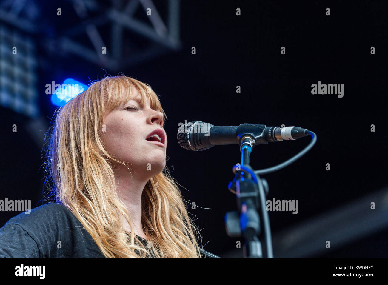 Lucy Rose bei Coventry Godiva Festival, Coventry, Großbritannien im Juli 2017. Stockfoto