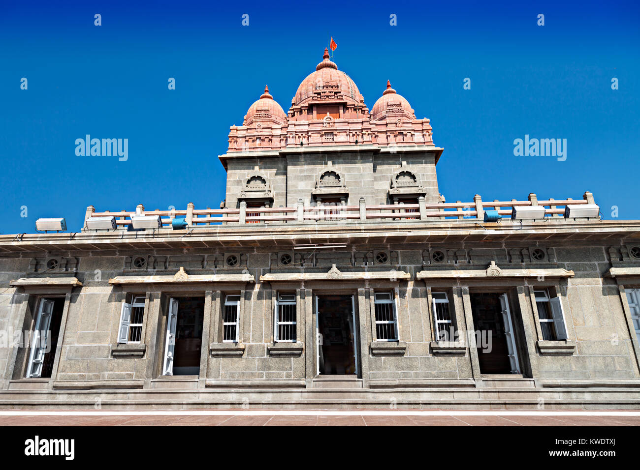 Vivekananda Rock Denkmal an das Tageslicht, Indien Stockfoto