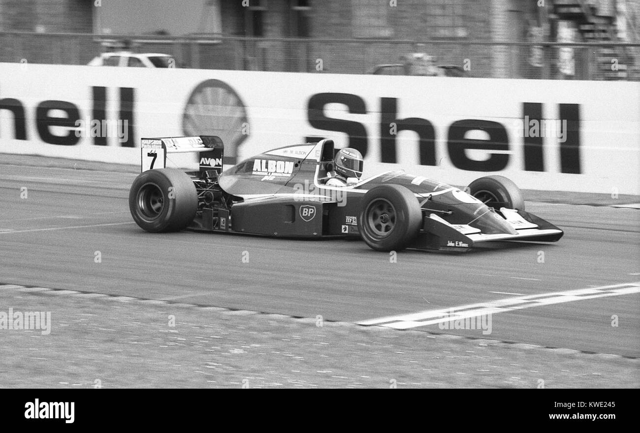 Markieren Albon, Britische Formel 2-Meisterschaft, 2. Runde, Donington Park 26. April 1992 Stockfoto